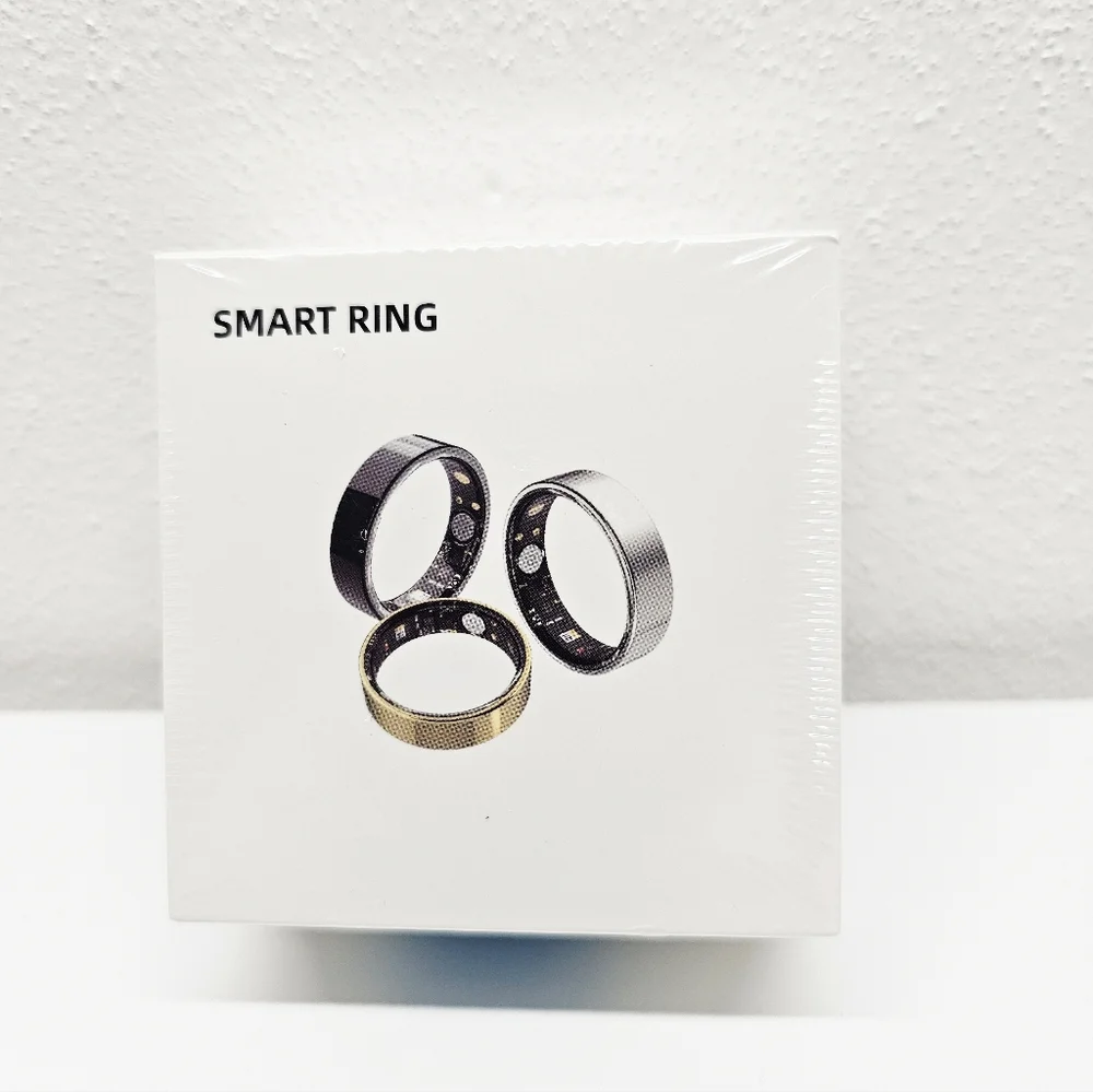 Smart Health Tracking Monitoring Ring Rose Gold Size 12 Mens